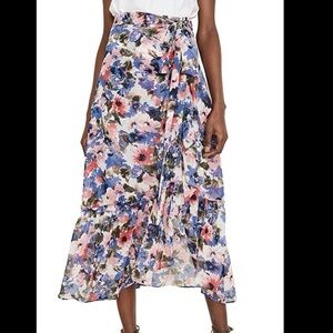 Misa Los Angeles floral maxi skirt